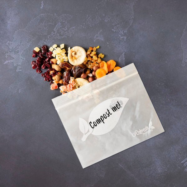 Compostable Zip - Top Bags - Refresh Packaging - AgriTech North
