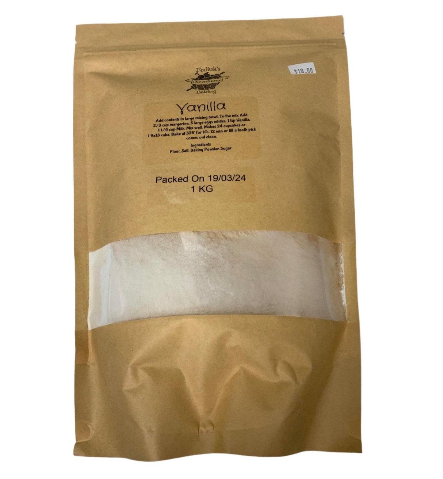 Cupcake Mixes (1 Kg) - Fediuk's Downhome Baking - AgriTech North