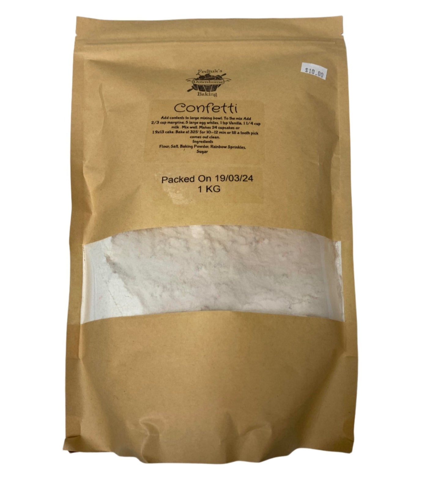 Cupcake Mixes (1 Kg) - Fediuk's Downhome Baking - AgriTech North