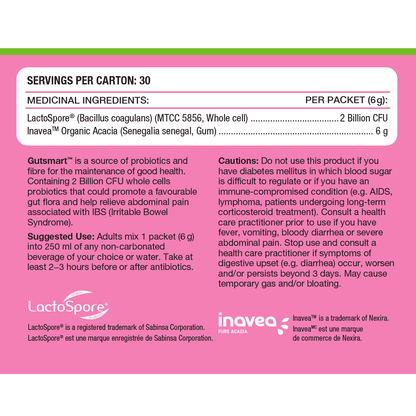 Fibre - GutSmart Prebiotic & Probiotic Formula - Smart Solutions - AgriTech North