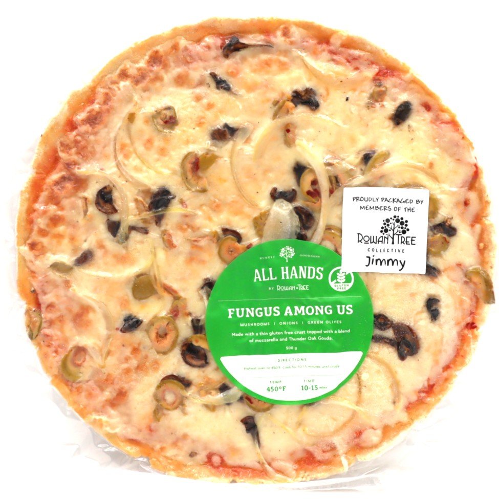 Frozen Pizza - Fungus Among Us - Gluten Free - Vegetarian | Both Hands