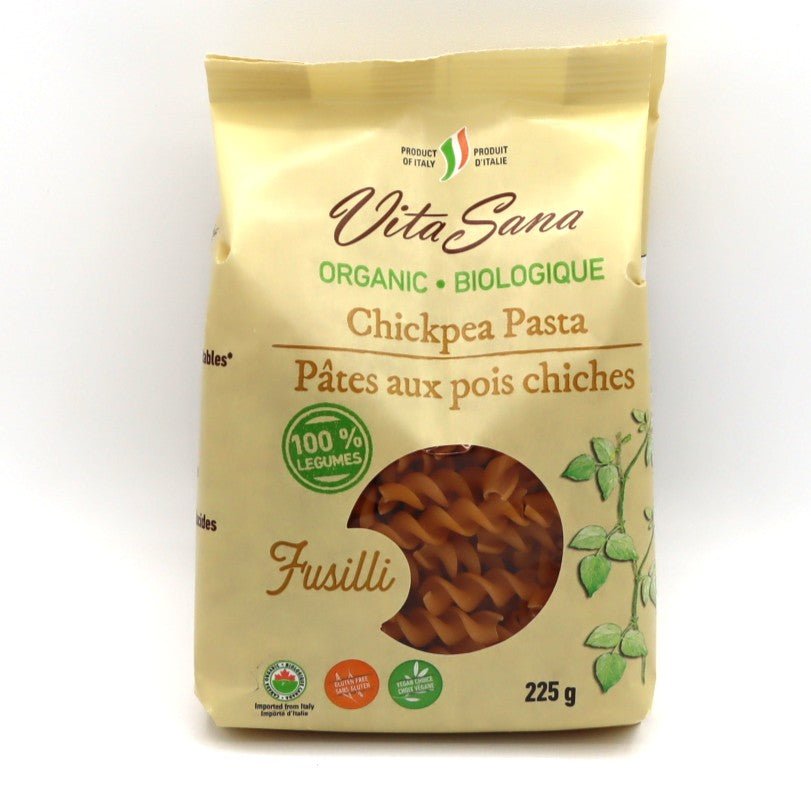 Fusilli - Chickpea Pasta - Organic | Vita Sana