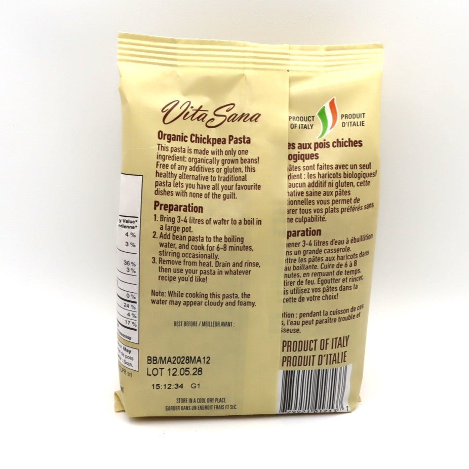 Fusilli - Chickpea Pasta - Organic | Vita Sana