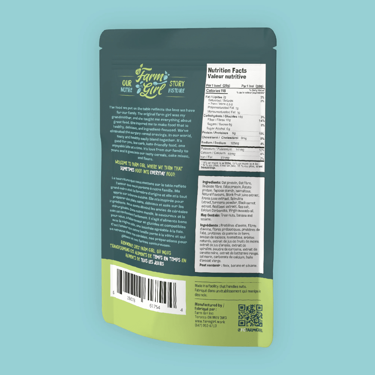 Gluten Free Cereal - Farm Girl Inc. - AgriTech North