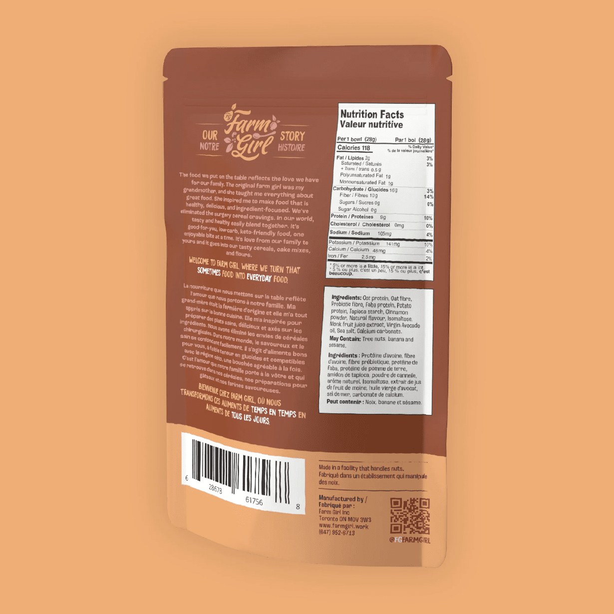 Gluten Free Cereal - Farm Girl Inc. - AgriTech North
