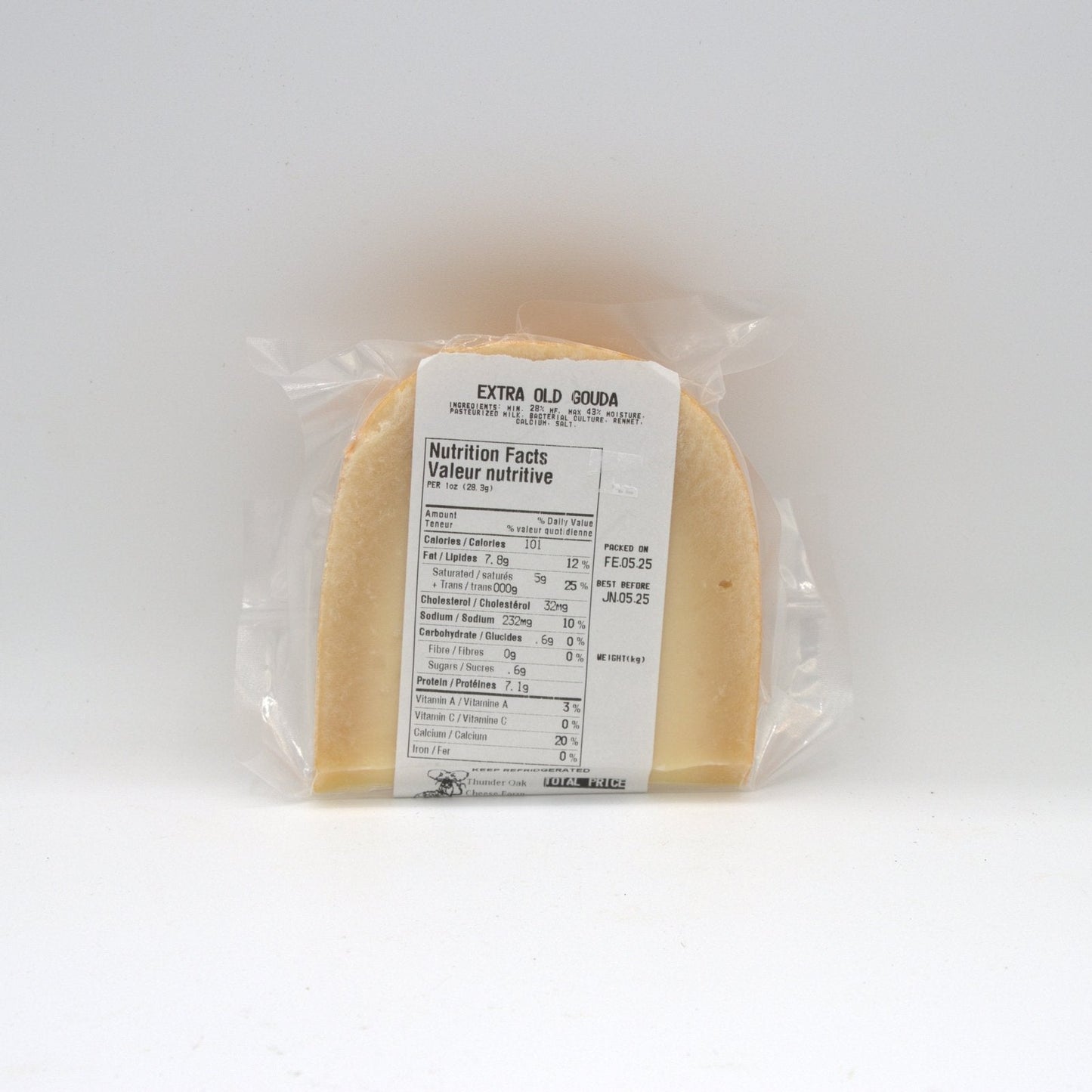 Gouda Cheese - Thunder Oak Cheese Farm - AgriTech North