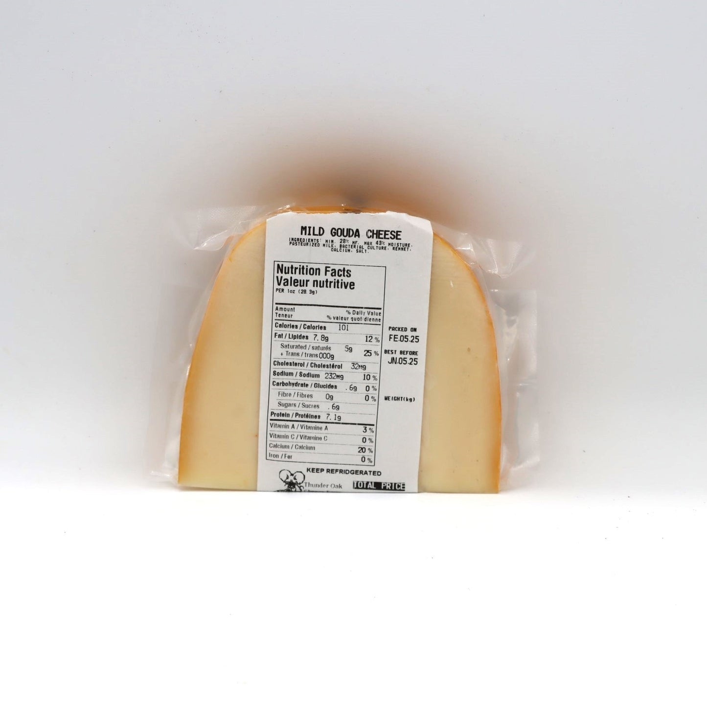 Gouda Cheese - Thunder Oak Cheese Farm - AgriTech North