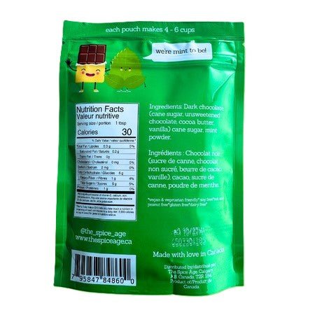 Gourmet Hot Chocolate Mix - Mint | The Spice Age