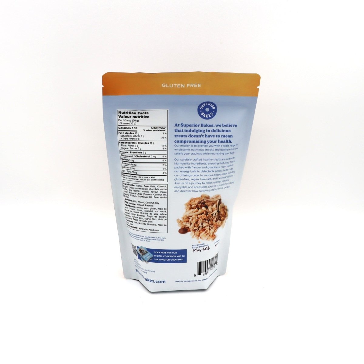 Granola - Banana Walnut Chocolate Chip | Superior Bakes