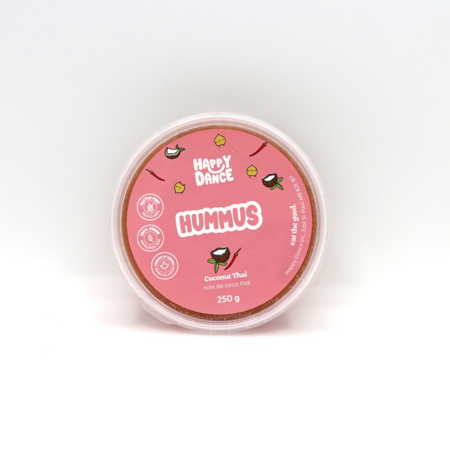 Happy Dance Hummus - De Luca's Specialty Foods - AgriTech North