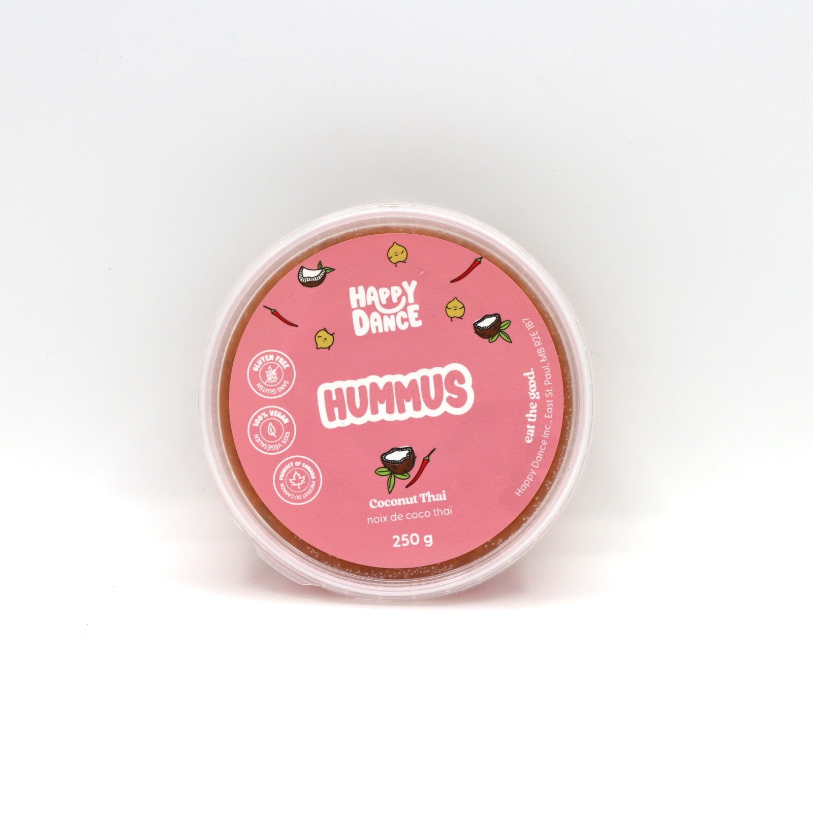 Happy Dance Hummus - De Luca's Specialty Foods - AgriTech North