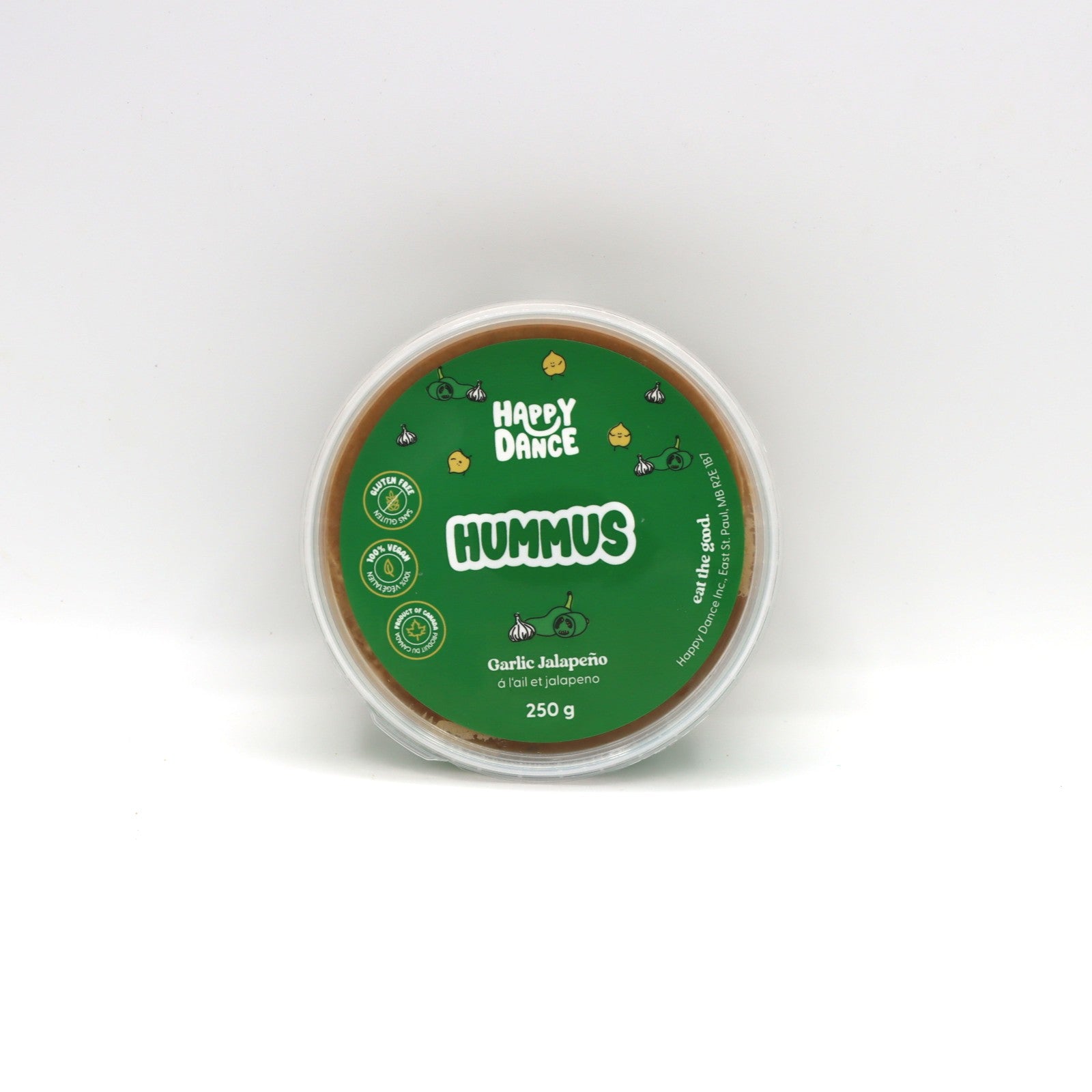 Happy Dance Hummus - De Luca's Specialty Foods - AgriTech North