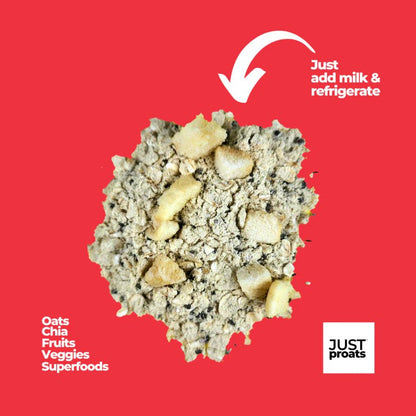 High Protein Oatmeal - Apple Cinnamon | Just Proats