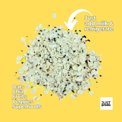 High Protein Oatmeal - Banana Cream Pie | Just Proats