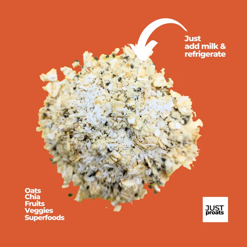 High Protein Oatmeal - Coconut Cream Pie | Just Proats