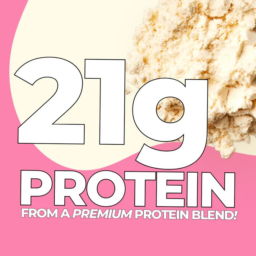 High Protein Oatmeal - Strawberry Sundae | Just Proats