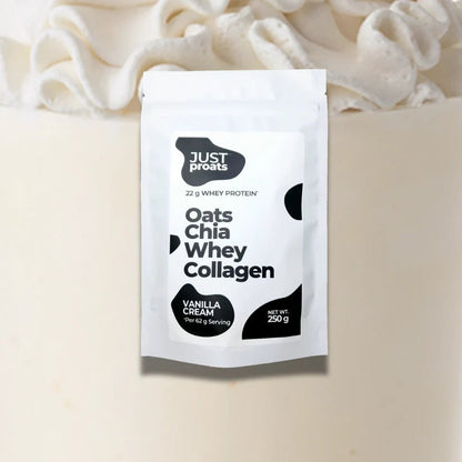 High Protein Oatmeal - Vanilla Cream | Just Proats