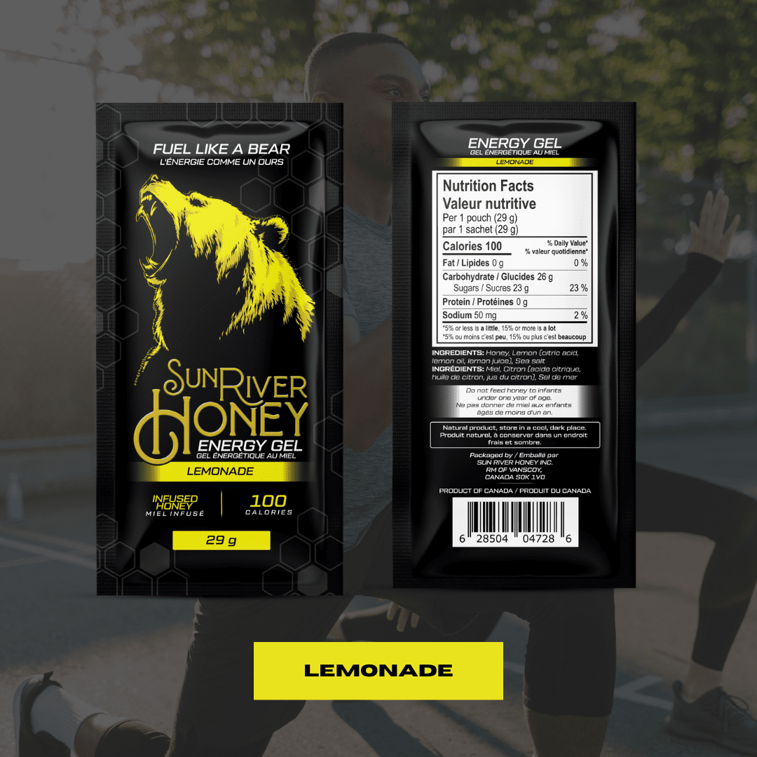 Honey Energy Gel Packs - Sun River Honey - AgriTech North