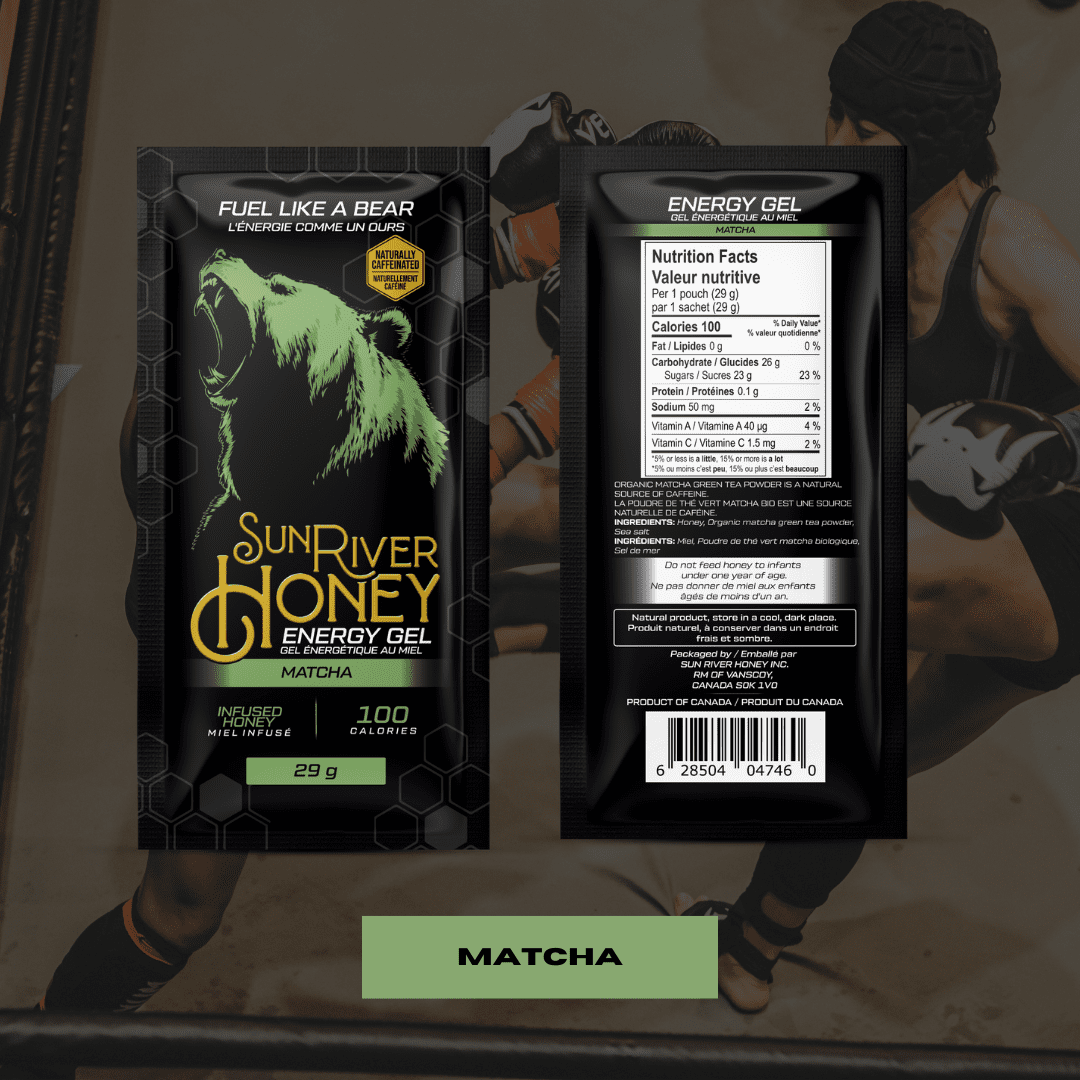 Honey Energy Gel Packs - Sun River Honey - AgriTech North