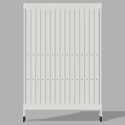LeakStop Bundle - 15 Tower Rack Wall - 2 Plant Sites - Mid & Top/Bot - Equally Spaced - AgriTech North