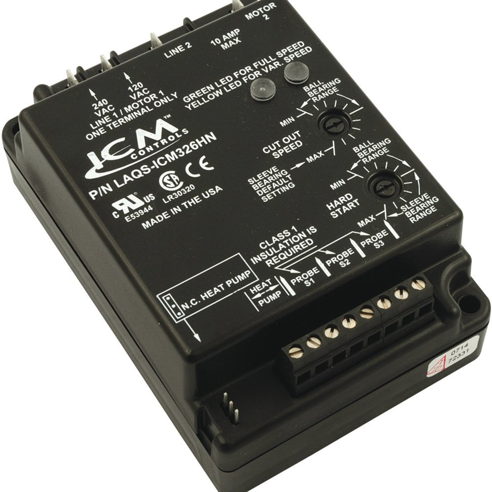 Low Ambient Head Pressure Control, Output 120 - 240 VAC, temperature input - ICM Controls - AgriTech North