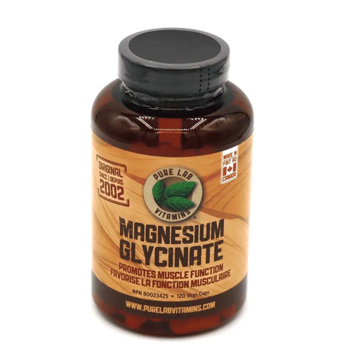 Magnesium Glycinate 120 Vegi Caps | Pure Lab Vitamins