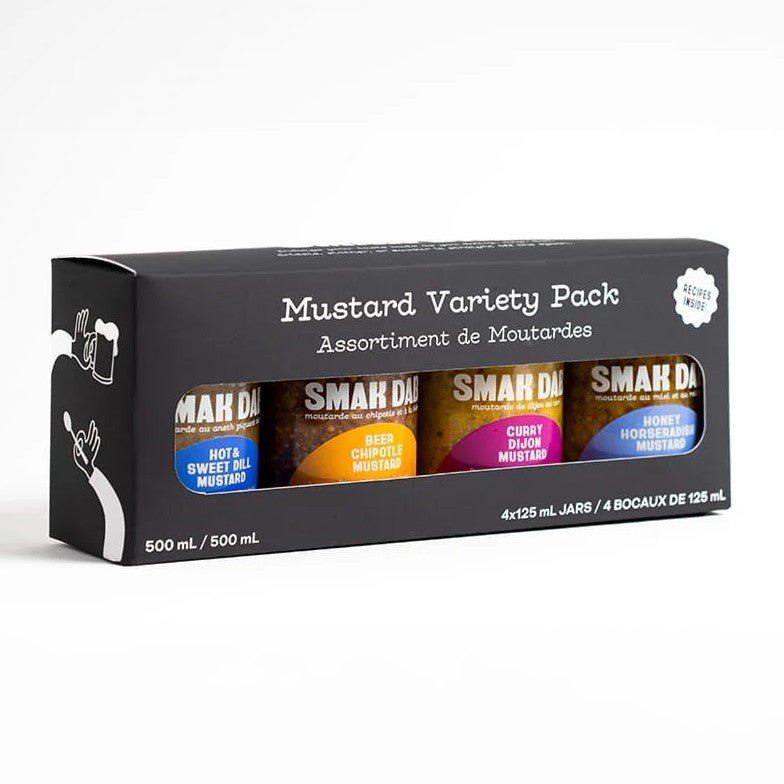 Mustard - 4pk Variety - Black Box | Smak Dab