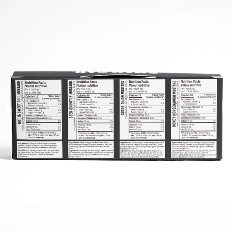 Mustard - 4pk Variety - Black Box | Smak Dab