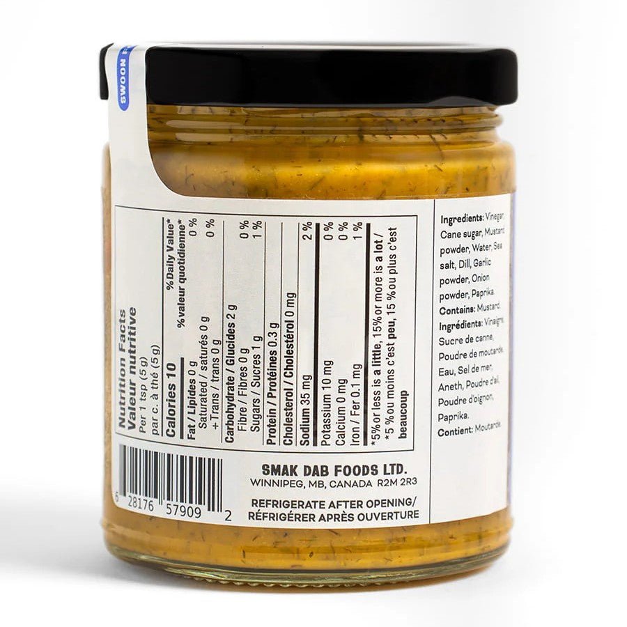 Mustard - Hot & Sweet Dill | Smak Dab