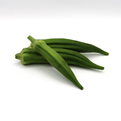 Okra - Crimson - Fresh Harvest Fruiting Crop - AgriTech North