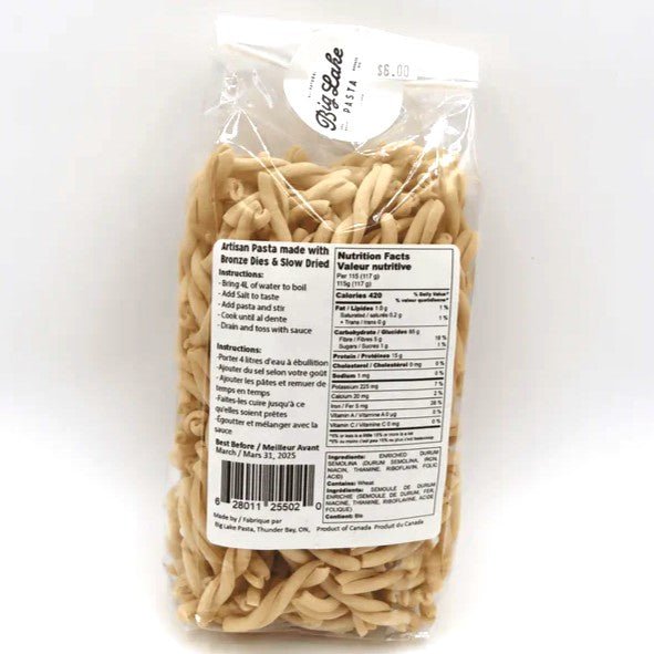 Pasta - Cresti de Gallo - Durum Semolina | Big Lake Pasta