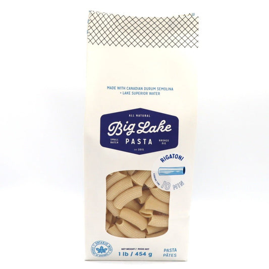 Pasta - Rigatoni - Durum Semolina | Big Lake Pasta
