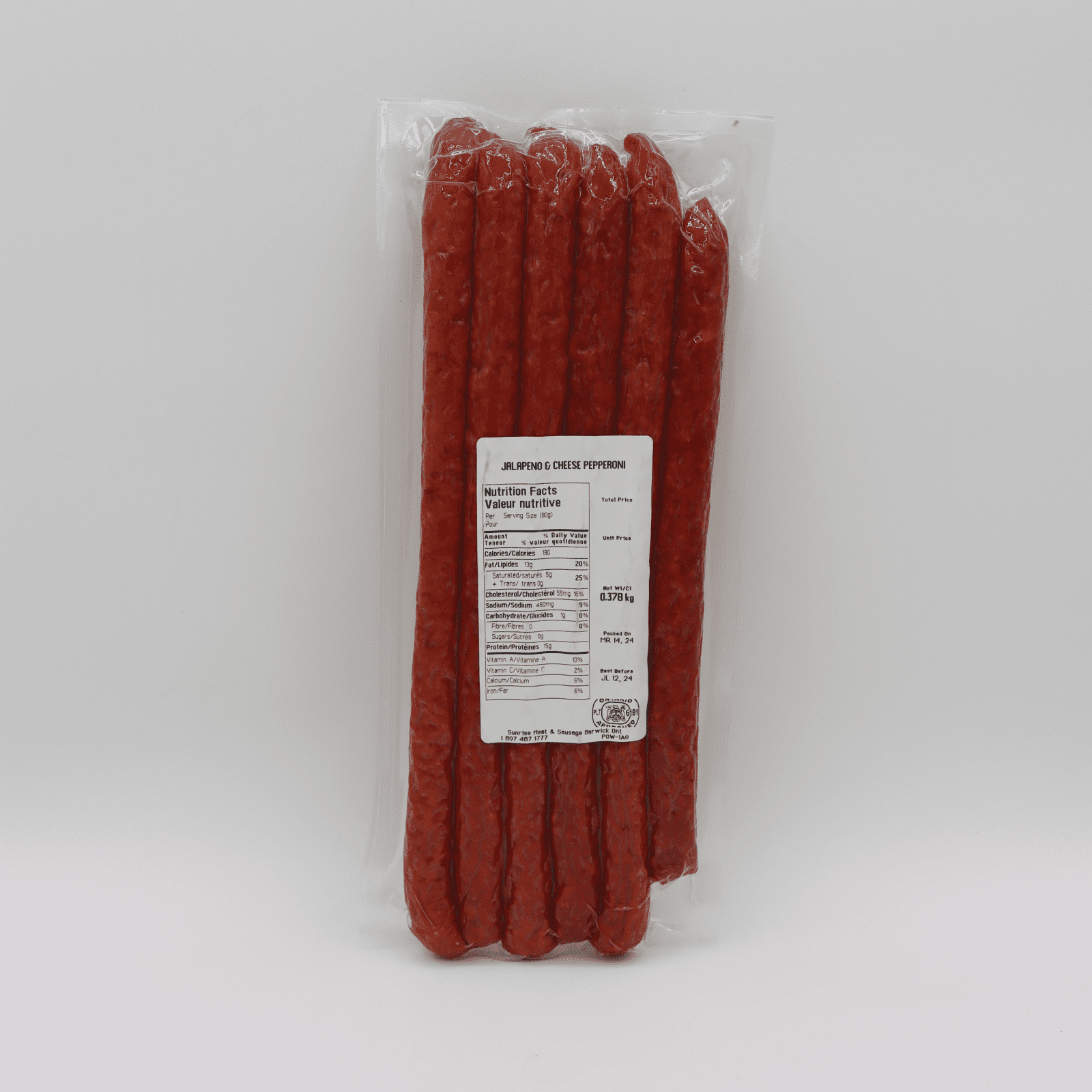 Pepperettes - Sunrise Meat & Sausage - AgriTech North