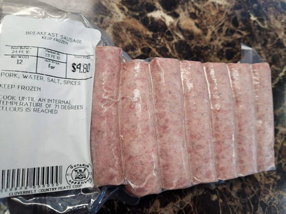 Pork - Breakfast Sausage - Cloverbelt | Cloverbelt Country Meats