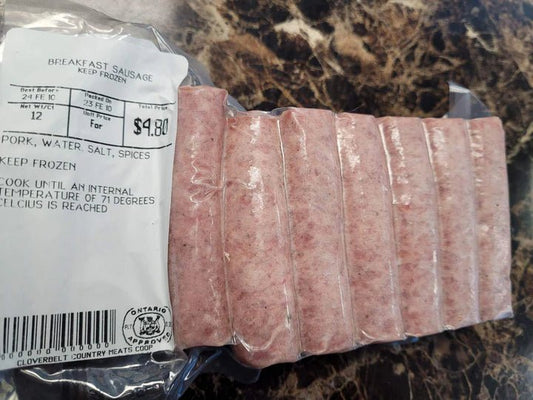 Pork - Breakfast Sausage - Cloverbelt | Cloverbelt Country Meats