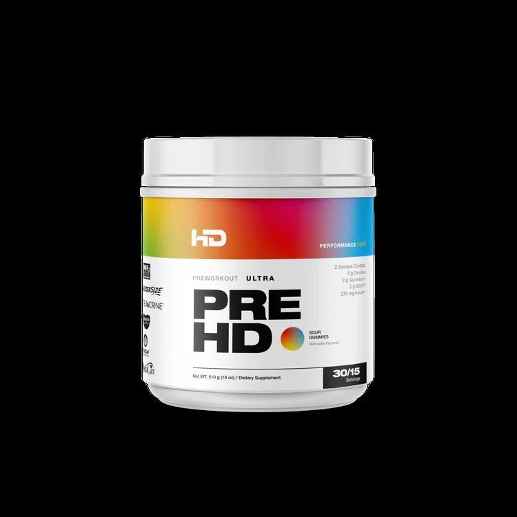 Pre HD ULTRA Preworkout Powder - 484g (16oz) - HD Muscle - AgriTech North