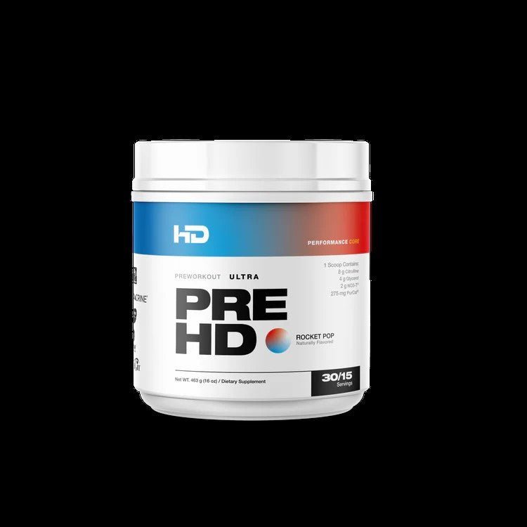 Pre HD ULTRA Preworkout Powder - 484g (16oz) - HD Muscle - AgriTech North