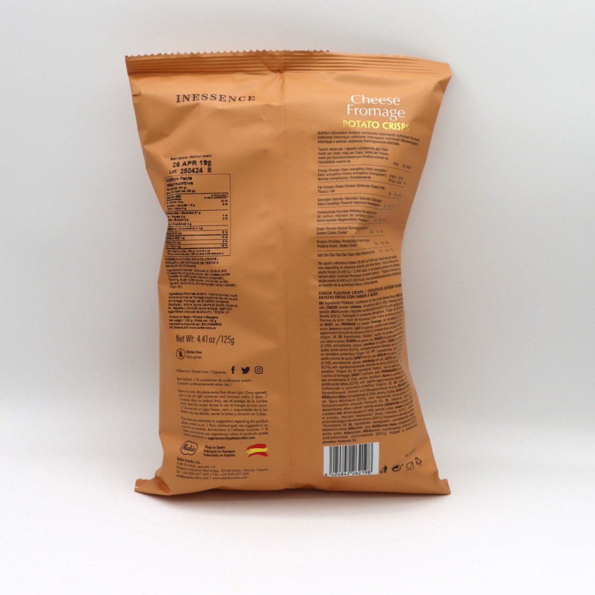 Premium Potato Crisps - Rubio Inessence - AgriTech North