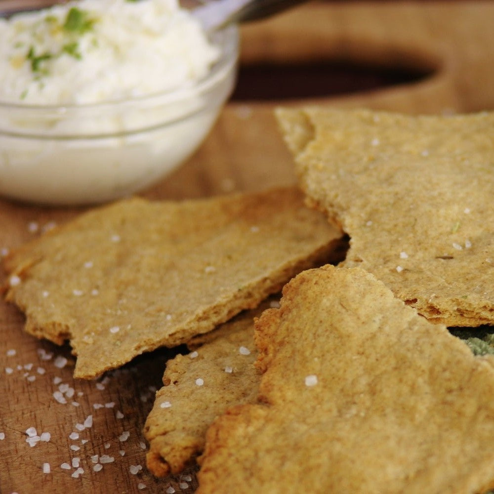 Flour Mix - Rosemary Flatbread Mix (225 g) by Brule Creek Farms — bak — Brule Creek Farms Rosemary Flatbread Mix – 225g (S...
