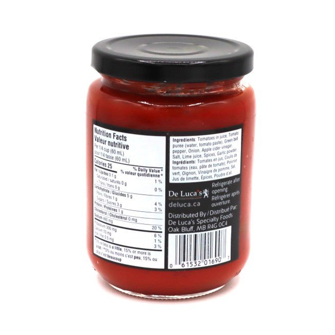 Salsa - Mild | De Luca's Specialty Foods