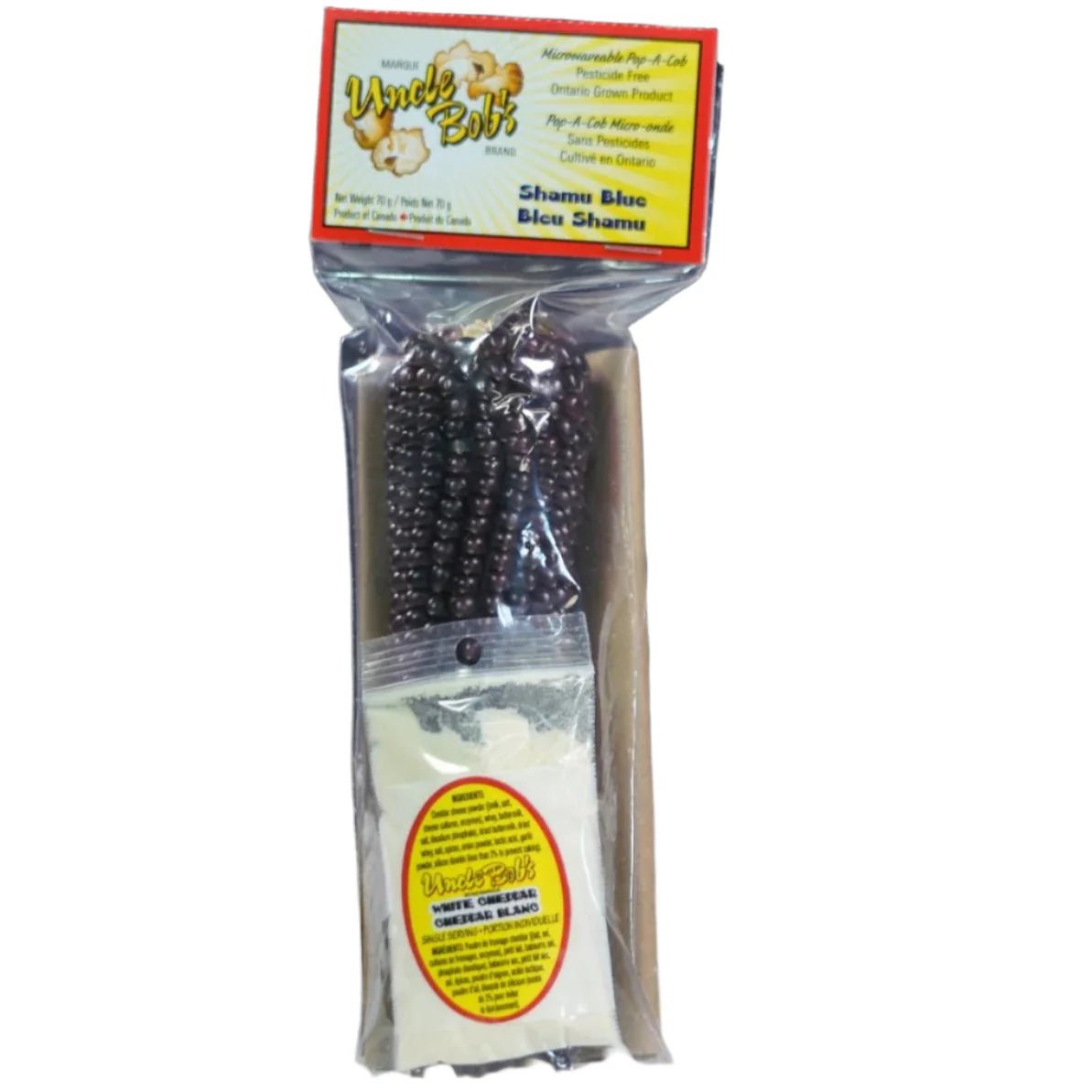 Shamu Blue Pop - A - Cob with White Cheddar Seasoning | Uncle Bob's