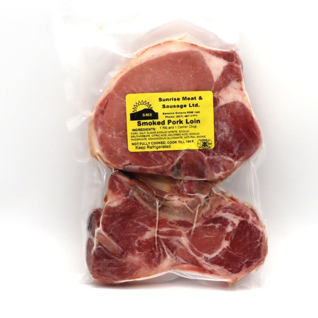 Smoked Pork Chop - Sunrise | Sunrise Meat & Sausage