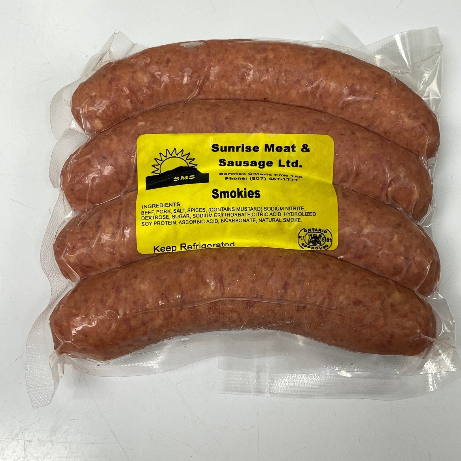 Smokies - Sunrise Meat & Sausage - AgriTech North