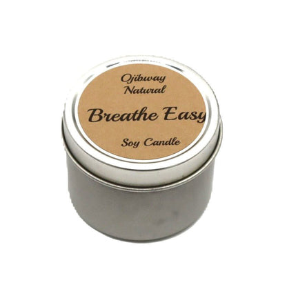 Soy Candle - Breathe Easy | Ojibway Natural