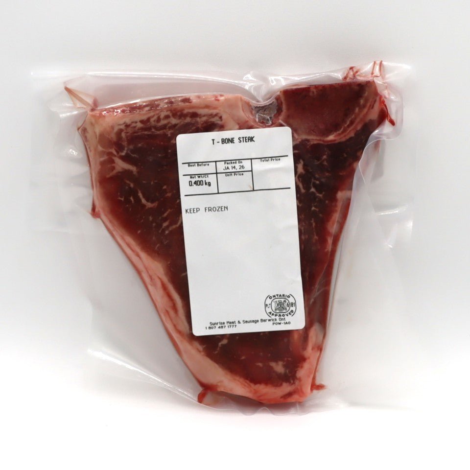 Steak - T - Bone - Sunrise Meats | Sunrise Meat & Sausage