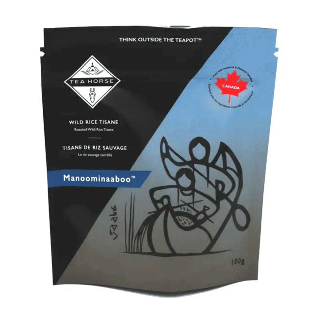 Tea - Manoominaaboo - Roasted Wild Rice & Herbal Tea (Caffeine - Free) - Indigenous | Tea Horse