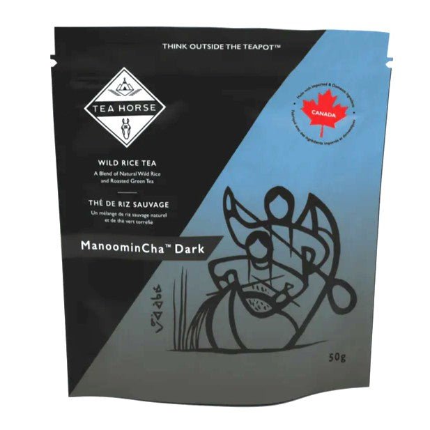 Tea - ManoominCha - Dark Roast Wild Rice & Green Tea - Indigenous | Tea Horse