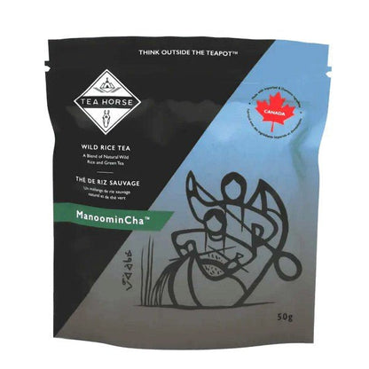 Tea - ManoominCha - Roasted Wild Rice & Green Tea - Indigenous | Tea Horse