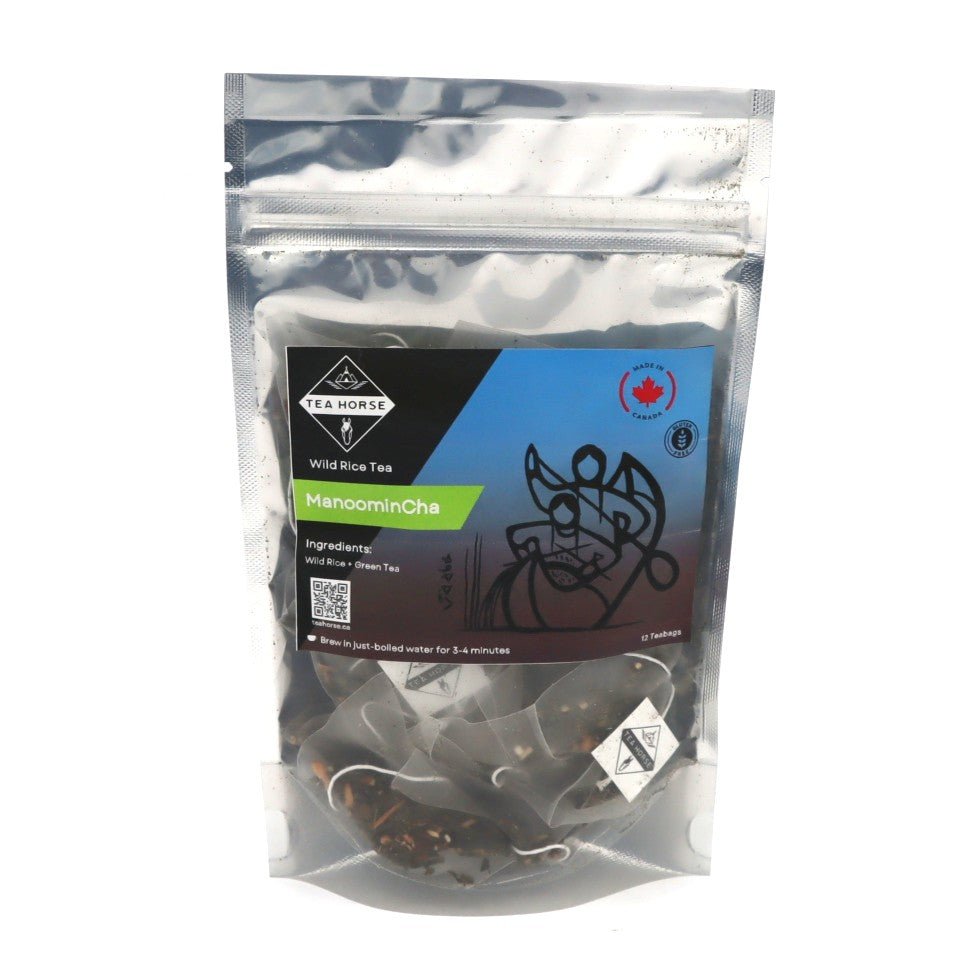 Tea - ManoominCha - Roasted Wild Rice & Green Tea - Indigenous | Tea Horse