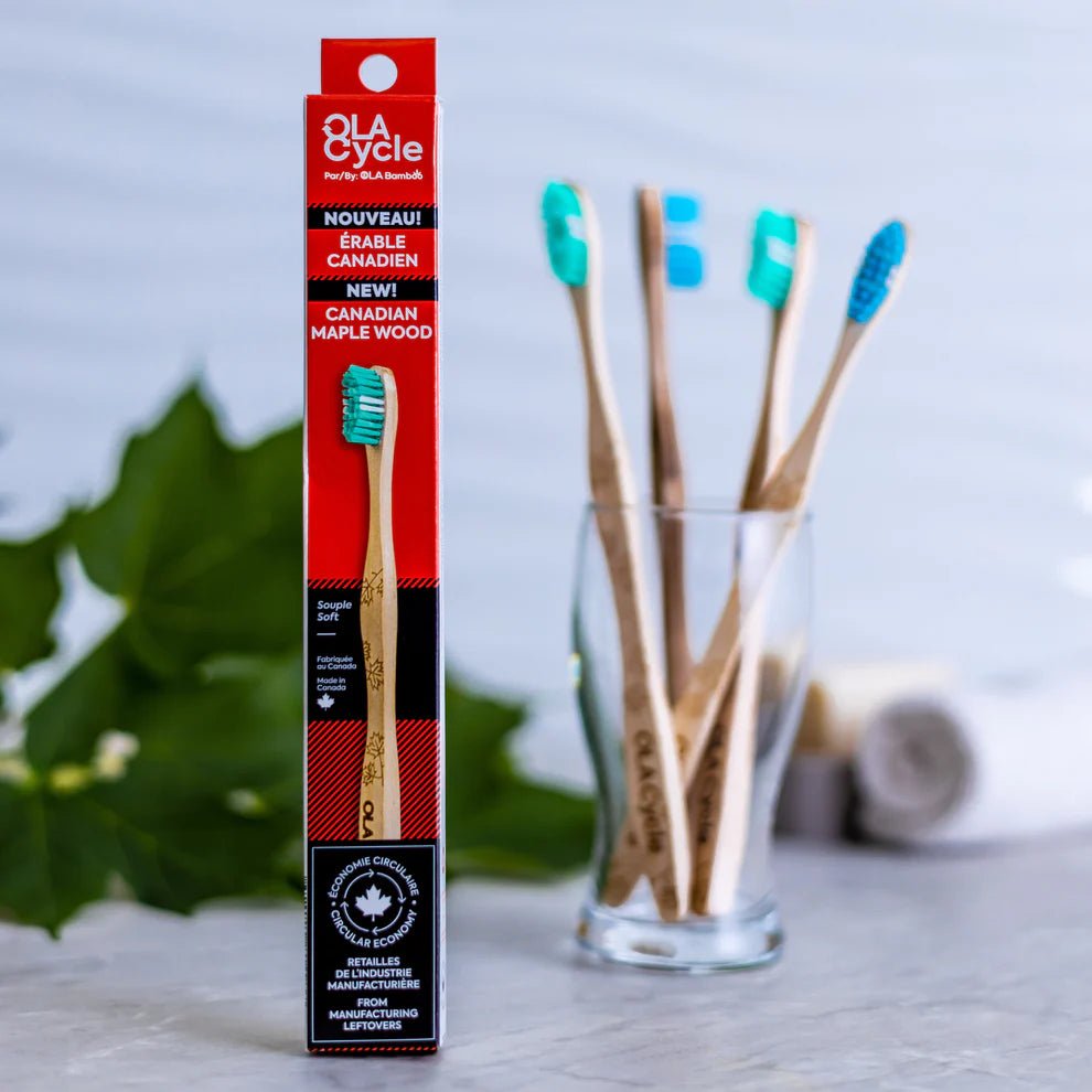Toothbrush - Maple Wood | OLA Cycle